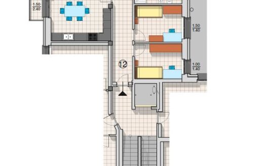 NUOVO QUADRILOCALE CON TERRAZZA IN CLASSE A