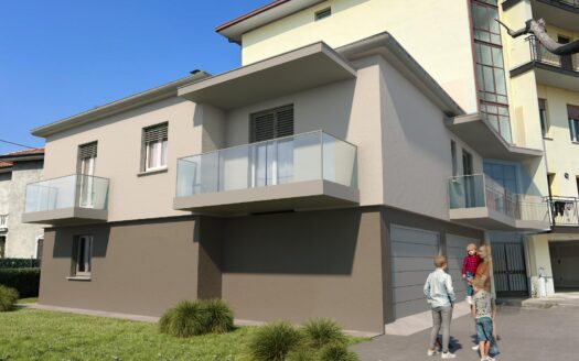 APPARTAMENTO IN VILLA BIFAMILIARE CON TERRAZZO E BOX DOPPIO